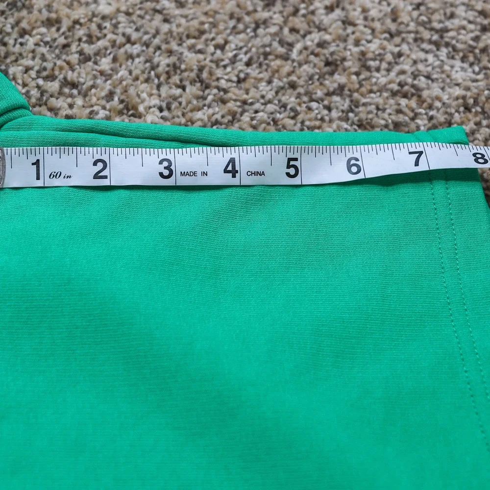 Kappa Tennis Club Shorts Men Large Green Pink Graphic Sample Athletic Drawstring